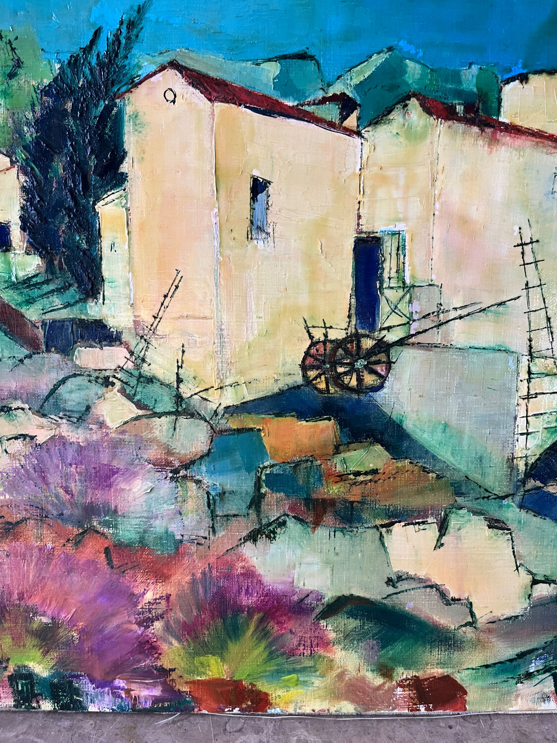 Southern landscape by Louis Mahé 79