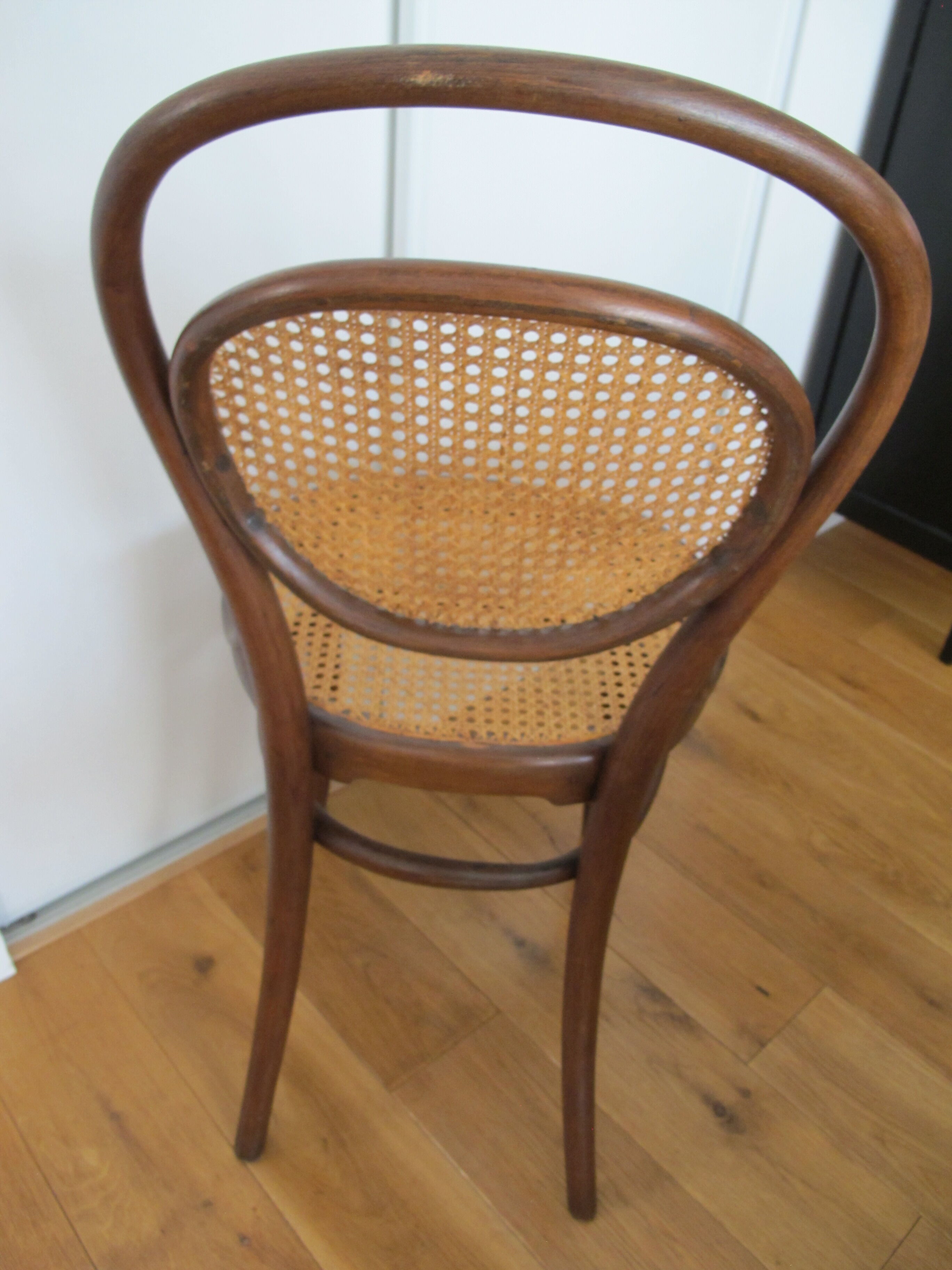 Set of 2 canne chairs Thonet No.11 bistro style