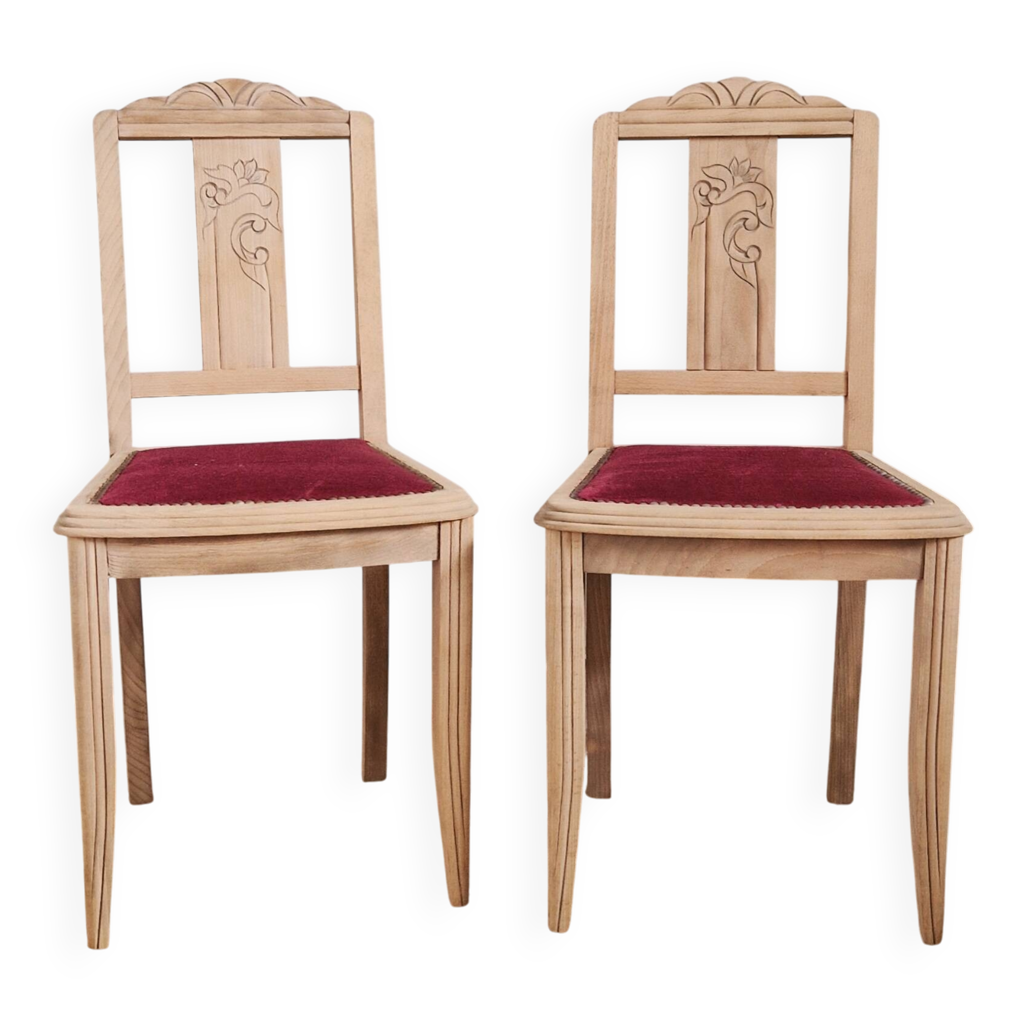 Joli duo de chaises art déco