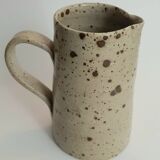 Pitcher in pyrite stoneware.