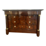 Commode en acajou - Epoque Empire