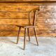 Lot de 2 chaises bistrot vintage