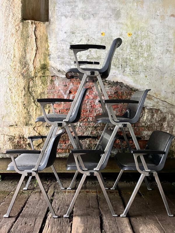 Wesifa vintage stacking chair – German space design from the 1960s