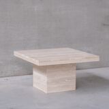 Table basse travertin belge