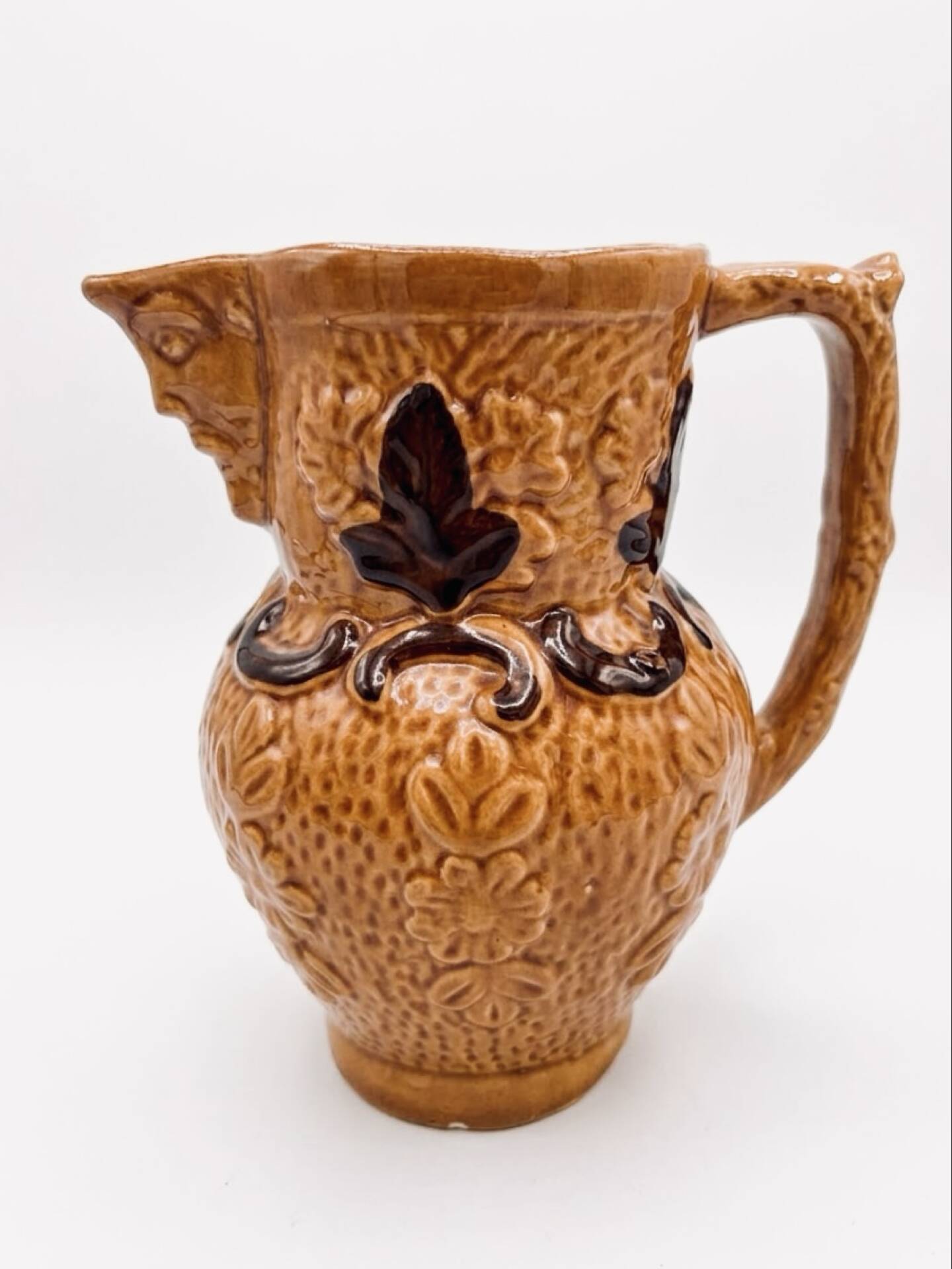 Pichet Barbotine floral