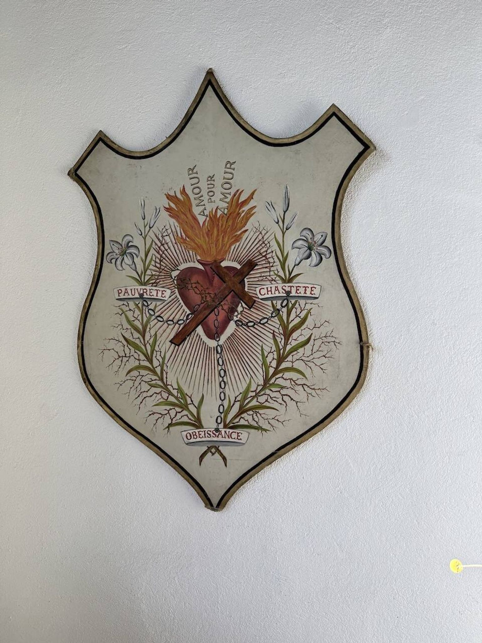 Blason sacré-coeur église XL