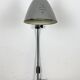 Large Grey Industrial Workshop Table Lamp, 1960s