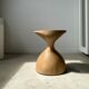 Solid wood sofa end