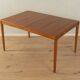 Rare extendable teak dining table by H.W. Klein for Bramin (1960s)