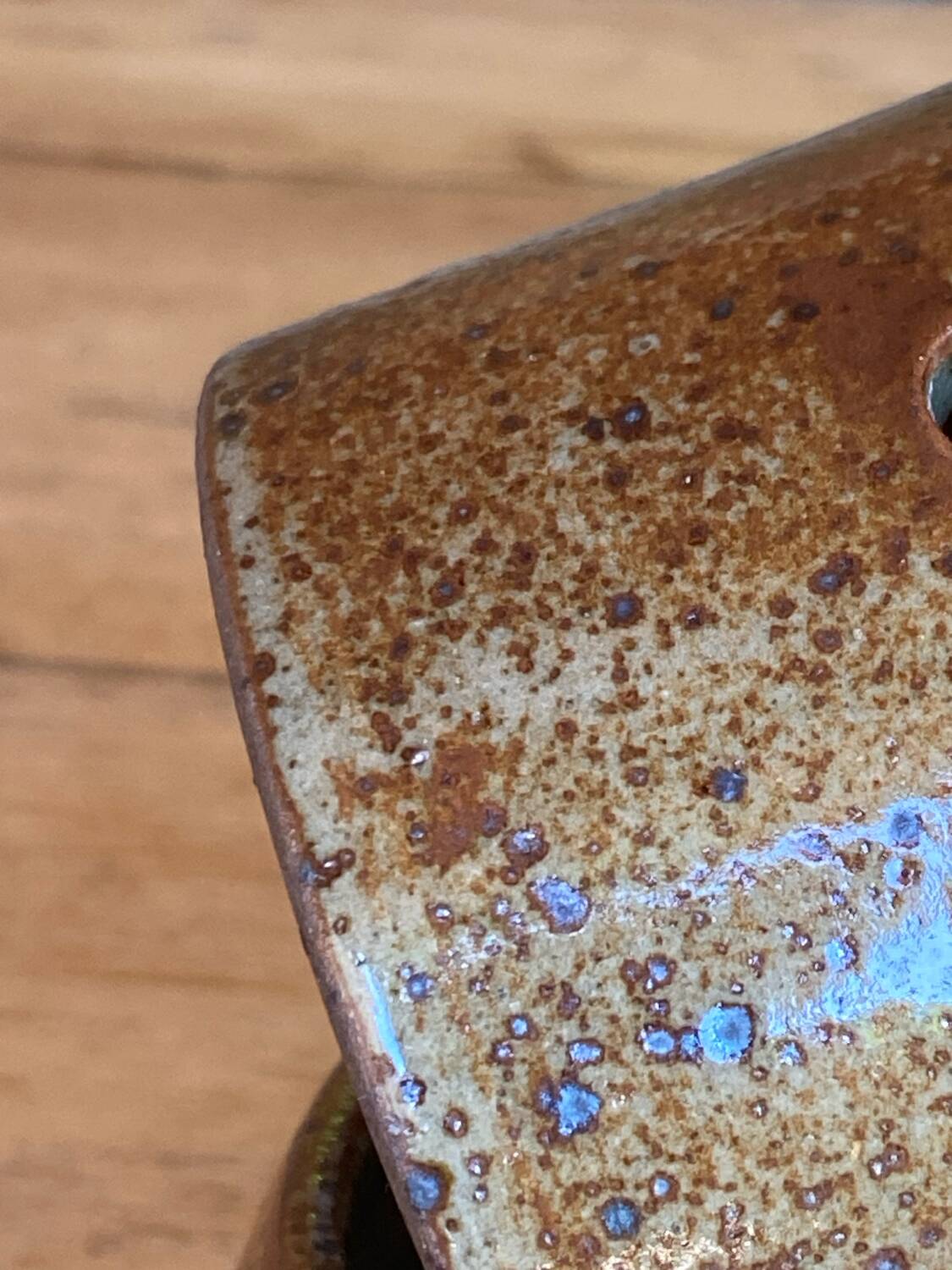 Beurrier à eau grès artisanal