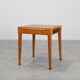 Art Deco Birch‑Veneered Side Table with Drawer, France 1920s