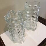 Pair of 70's vintage modernist vases