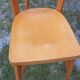 Set of 4 Baumann bistro chairs from the 1950s.
