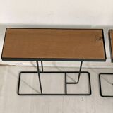 Pair of Robin Day designer end tables for Habitat