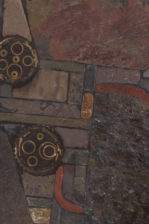 Paul Reinier Kingma. Paire de tables de style Brutaliste. Années 1970.