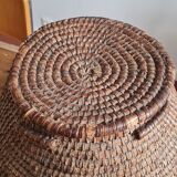 Antique wicker basket