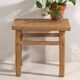 Antique square coffee table (c.1900) #6
