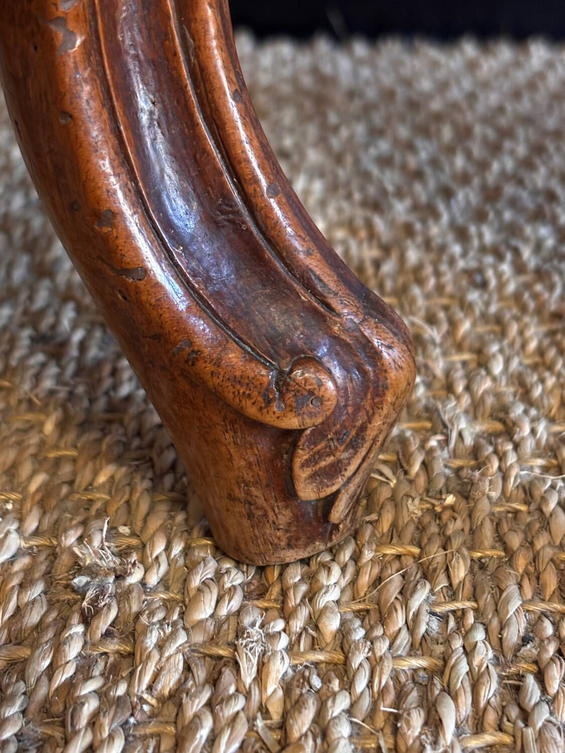 Pair of Louis XV armchairs stamped Nogaret in Lyon, 18th century