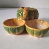 Vintage slipware spice rack