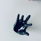 Hand vase and ceramic jewelry holder