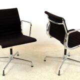 Pair of EA108 Eames armchairs for Vitra
