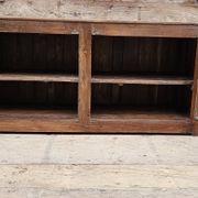 Buffet - glass TV cabinet in Burmese teak