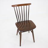 Chaise de salle à manger en hêtre des années 1970, Tchécoslovaquie