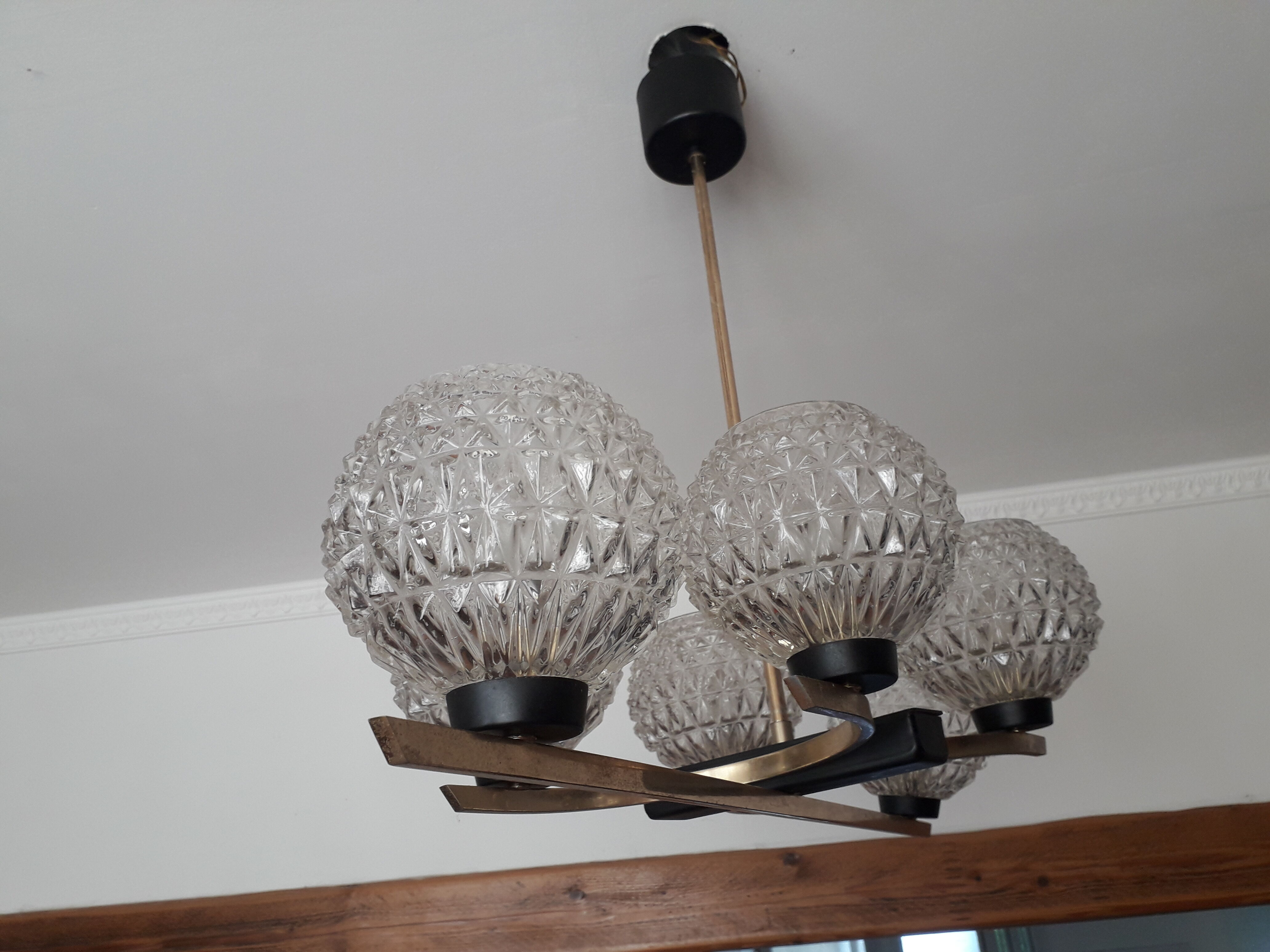 Vintage Arlus chandelier 50/60s