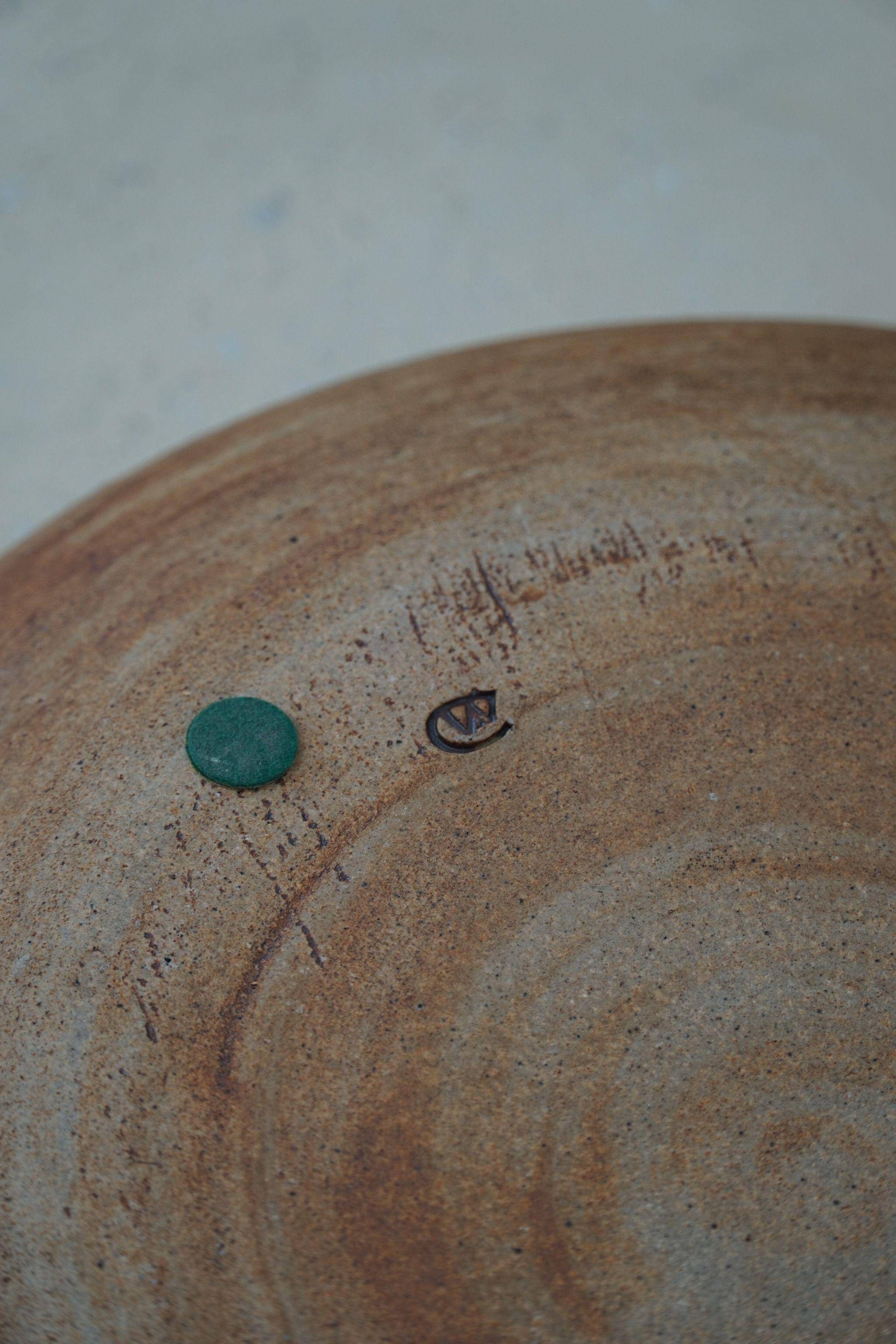 Large Mid-Century Ceramic Bowl by Conny Walther, 1970s