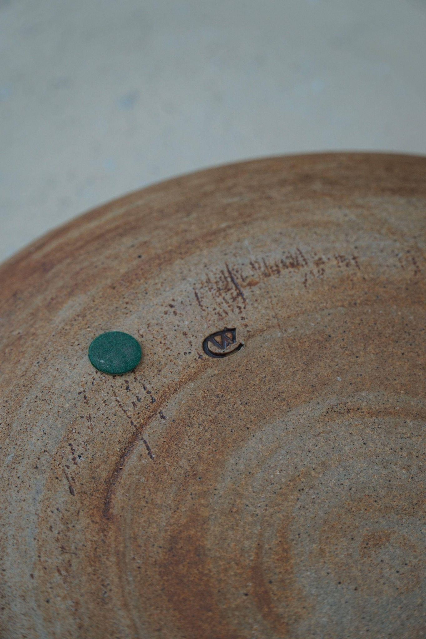 Large Mid-Century Ceramic Bowl by Conny Walther, 1970s