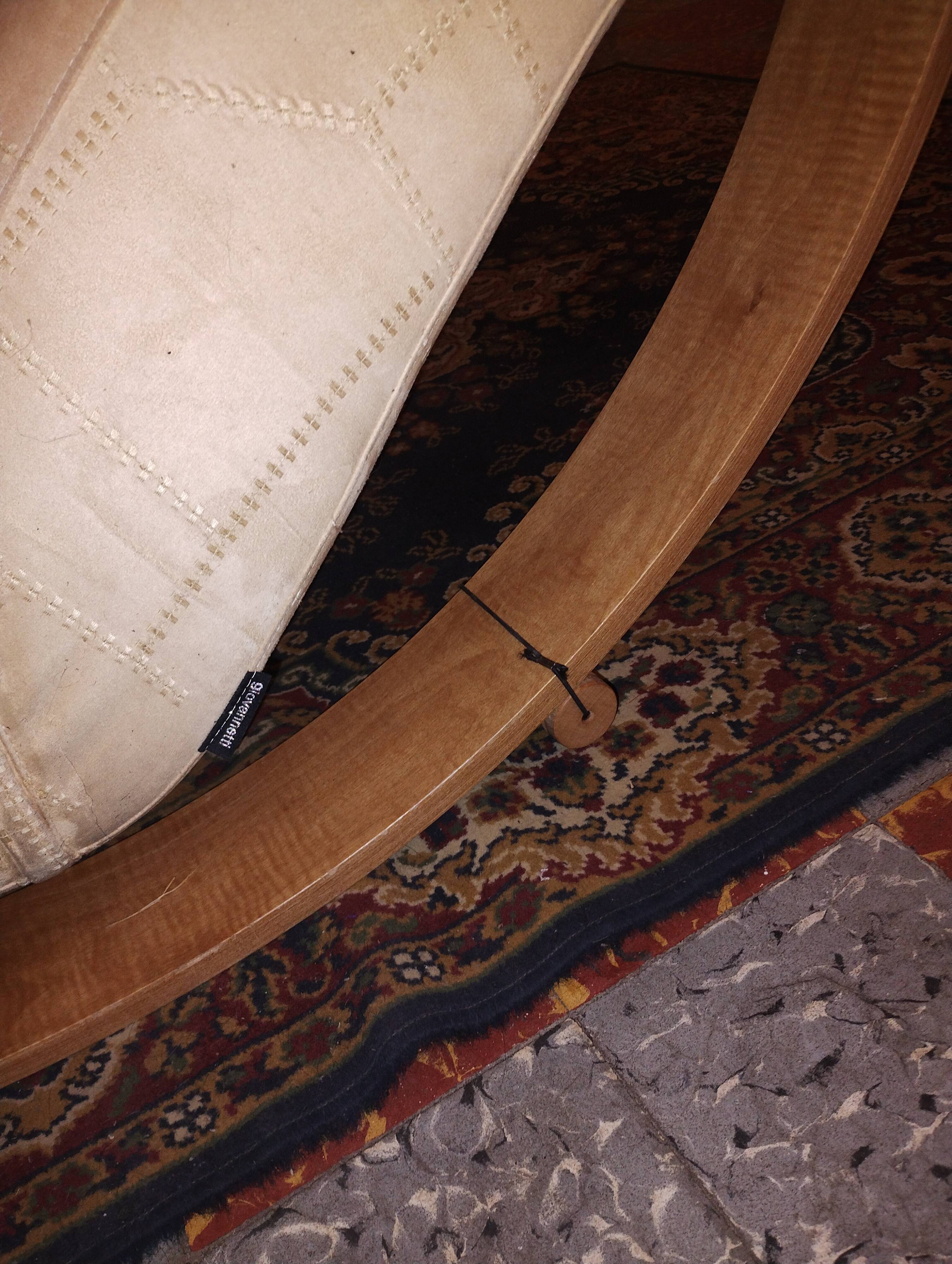 Gabbiano rocking chair for two by Giovannetti