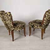 Pair of leopard bridge heaters
