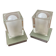 Pair of Ice Cube lamps from the 80s-90s.