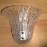 Murano glass shell wall lamp