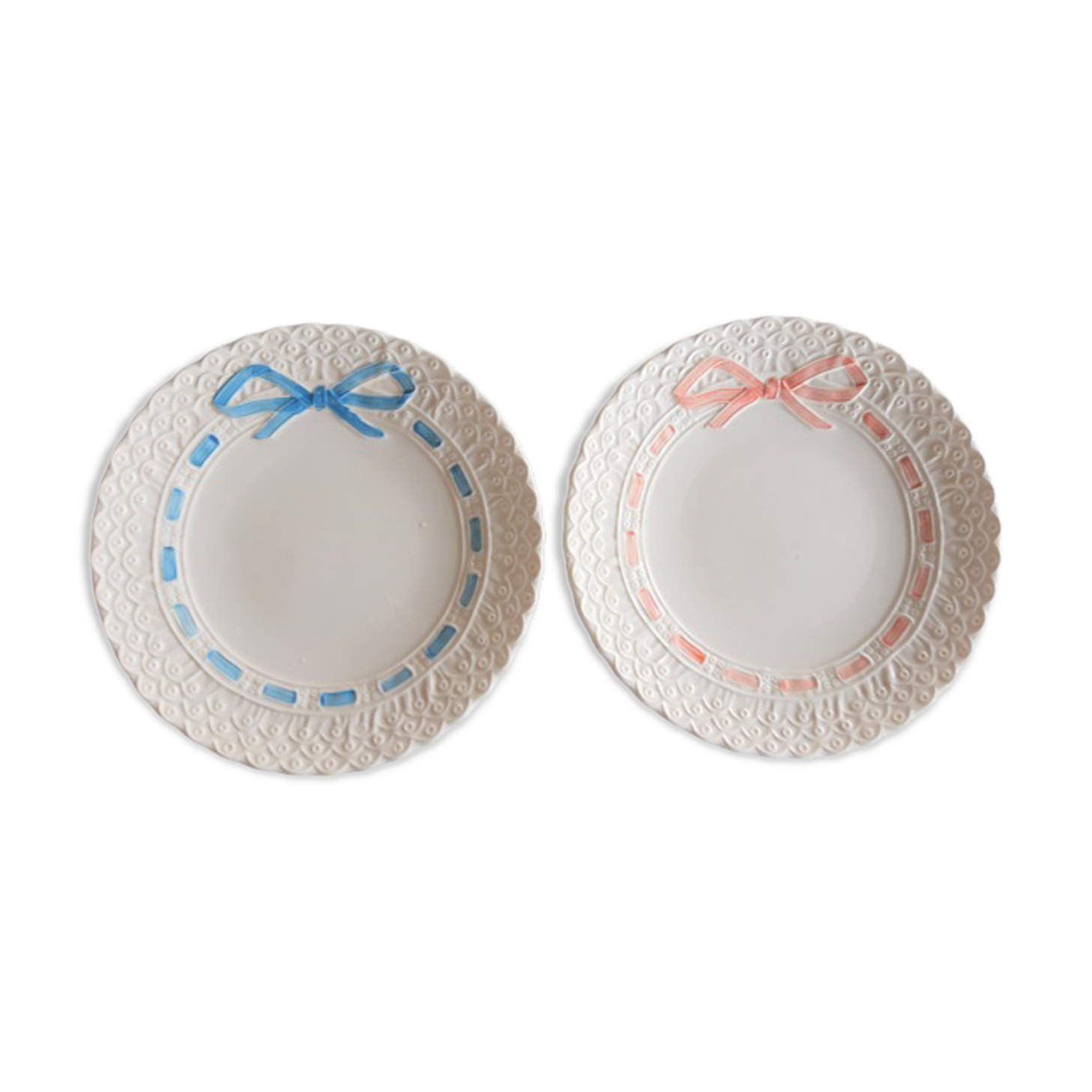 Two plates Salins the bains