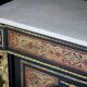 Napoleon III sideboard (late 19th century), marble, Boulle marquetry.