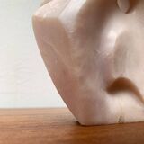 Vintage postmodern stone sculpture