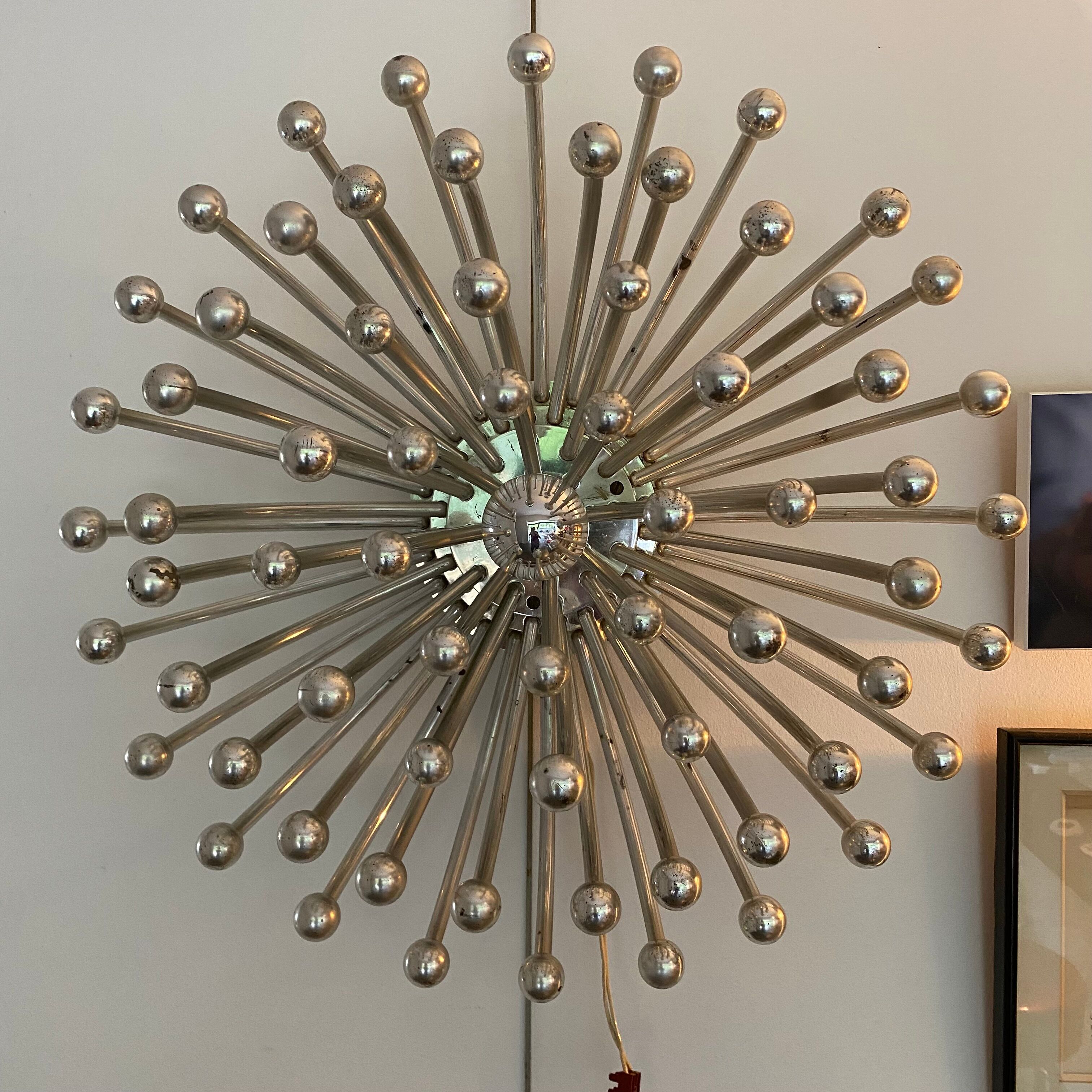 Pistillo wall lamp from the Tetrach studio for Valenti Luce, Italy 1969