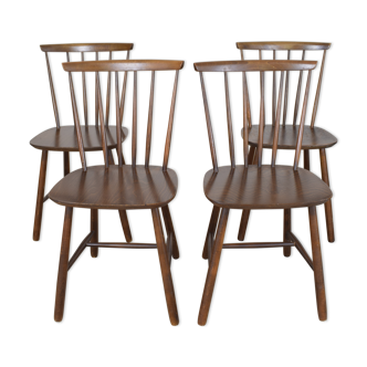 Lot de 4 chaises par Farstrup Møbler des années 1960