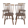 Set of 4  danish dining chairs by Farstrup Møbler 1960s