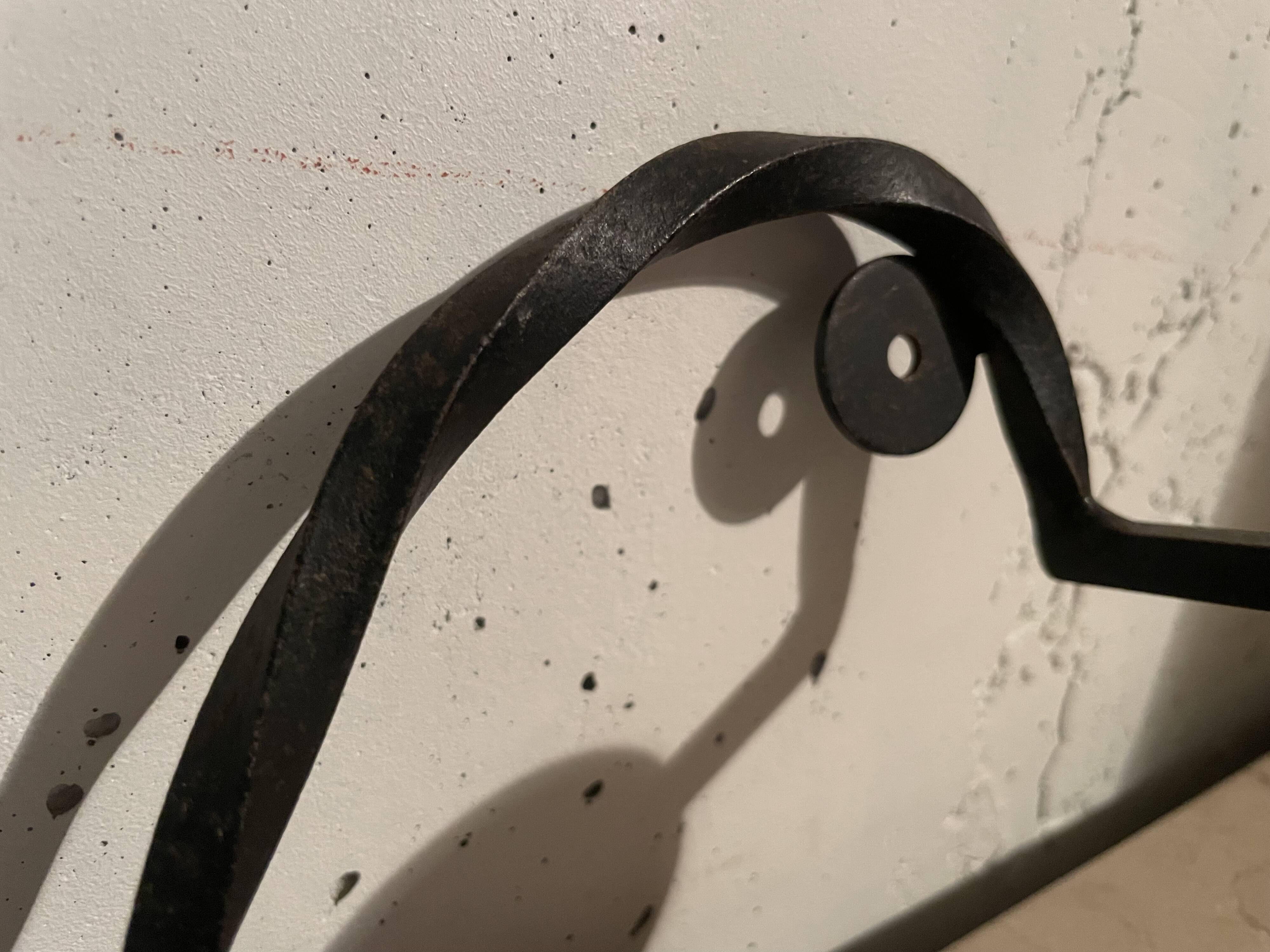 Coat hooks with 4 balls from the 1960s.