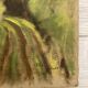 Vintage landscape painting