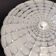 Glass ceiling light Peill & Putzler 1970s