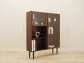 Rosewood display cabinet by Omann Jun Møbelfabrik model 6 with lighting, Denmark 1960s