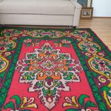 Tapis en laine roumain fait à la main, 247X177 cm