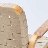 4 Alvar Aalto model 45 armchairs