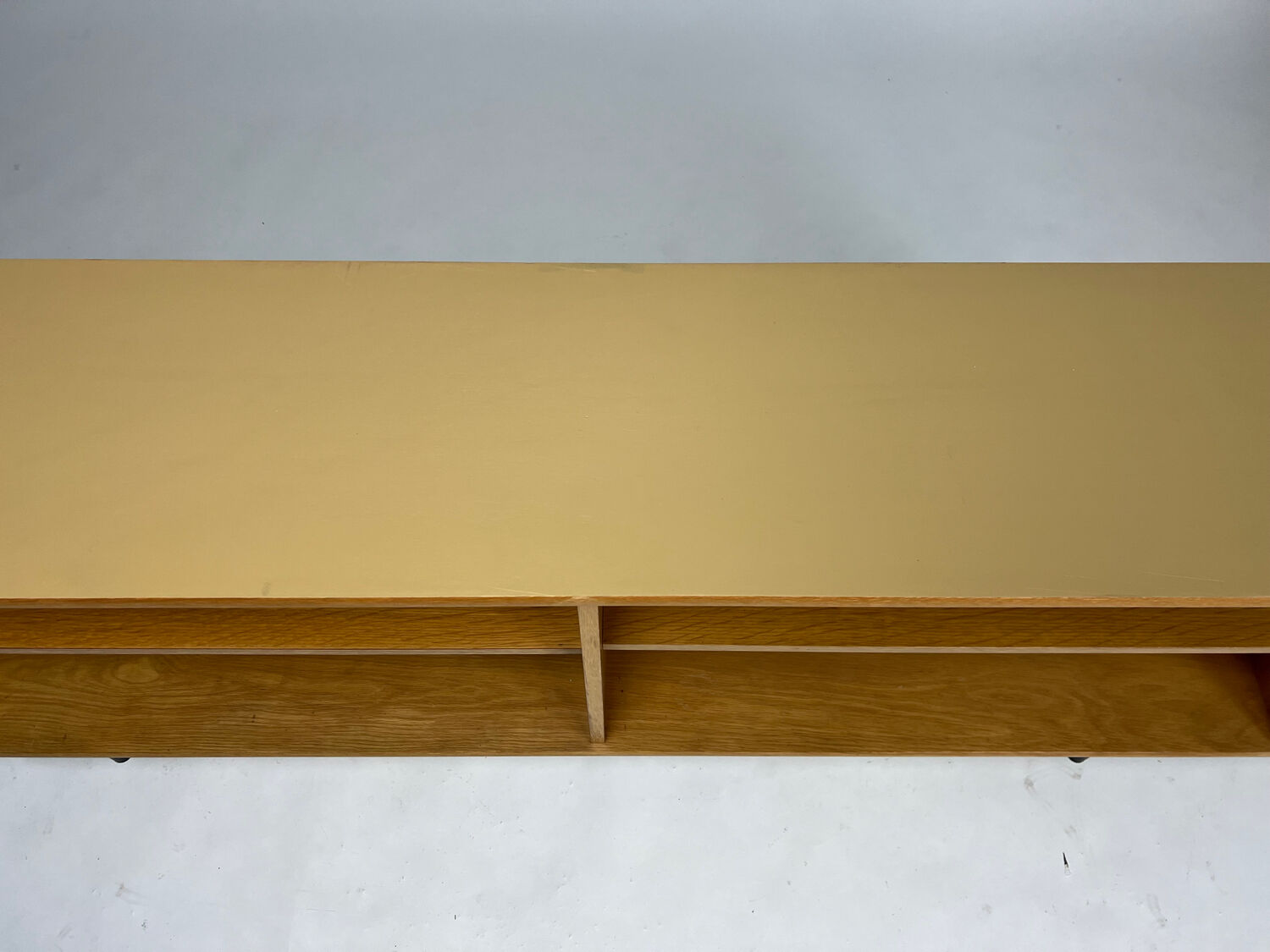 Vintage shelf sideboard lowboard bookcase WK oak mid-century