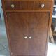 ART DECO sideboard curved walnut veneer around 1930 – Totally restored