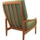 Fauteuil vintage en teck, milieu XXème