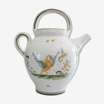 Moustiers earthenware jug